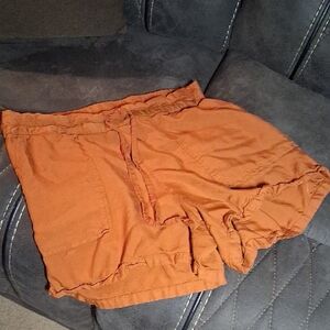 French Laundry Women's Rust Cargo Shorts